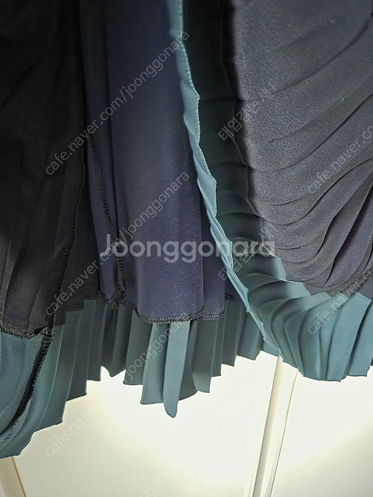 플리츠 롱스커트--1