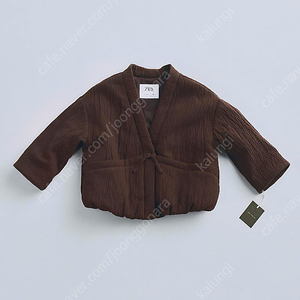 자라 키즈 timelesz 텍스처 로브 자켓