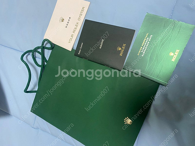 (정품) 로렉스 구형 섭마책자 및 구성품 <구형서브>--2
