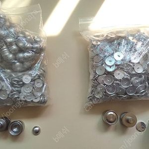 25mm, 30mm 싸개단추 몰드, 리필