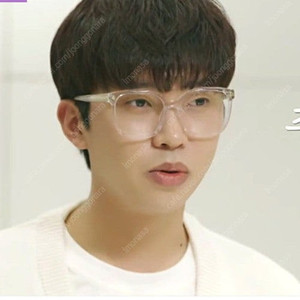 까르뱅 아폴로 APOLLO/C2 임영웅 투명 큰사이즈 뿔테안경 판매합니다. (새상품O / 케이스O)