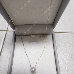 본빠옹 14k 진주 목걸이(가격내림)
