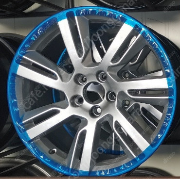 PCD108 볼보 18인치 순정휠 복원후 미사용 1대분--3