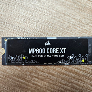 CORSAIR MP600 코어 XT 2TB PCIe Gen4 x4 NVMe M.2 SSD 판매합니다.