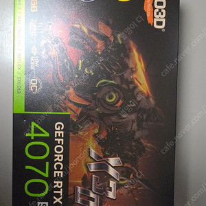 그래픽카드 Inno3d RTX 4070 Super 3팬 팝니다.