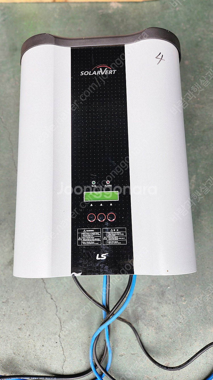 LS is 중고 3kw 계통연계형 태양광 인버터 판매합니다.--0