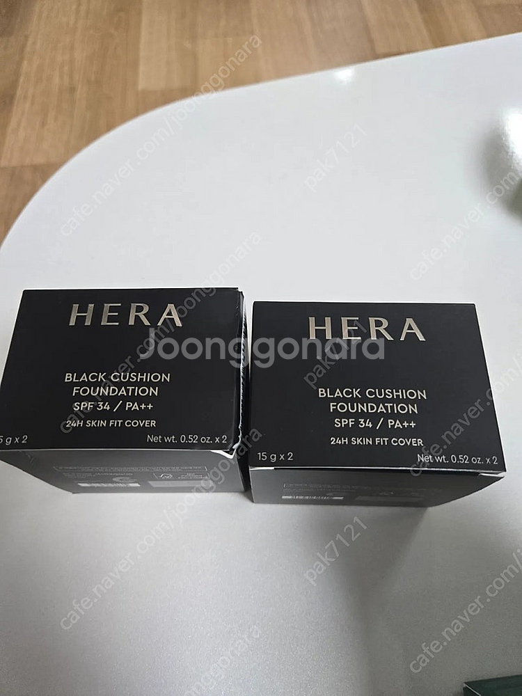 헤라 블랙쿠션 파운데이션 21C1 본품+리필 1개 새상...--0