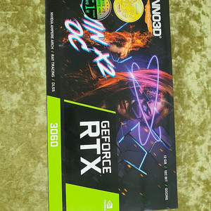 inno3d rtx3060 twin x2 oc 12gb 박스풀박 상태 아주좋아요