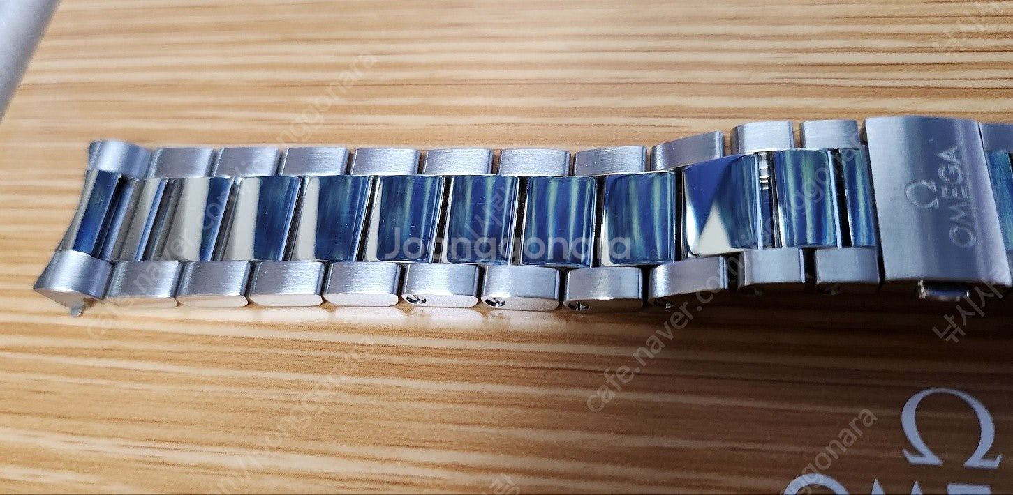 오메가 씨마스터 시계 정품 브레이슬릿 시계줄 20mm--1