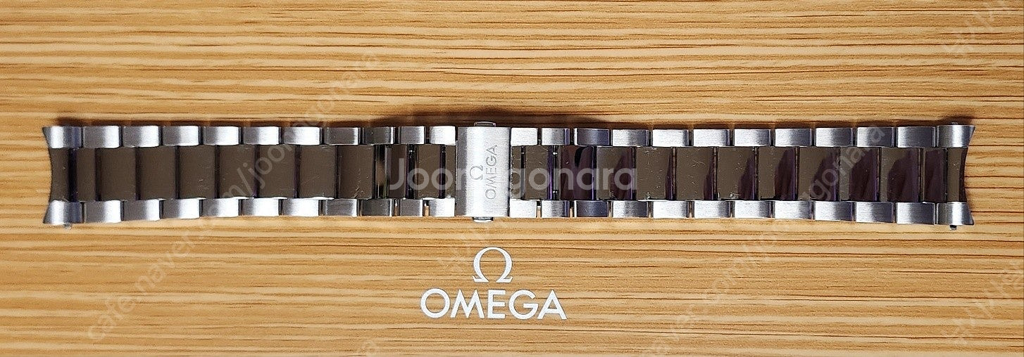 오메가 씨마스터 시계 정품 브레이슬릿 시계줄 20mm--3
