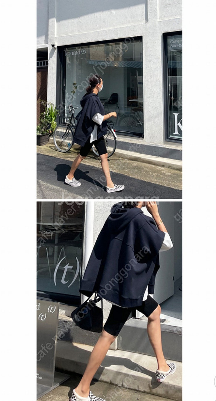 리틀블랙 후드 케이프--4