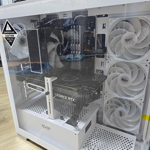 화이트톤 깔끔한 조립 PC 판매합니다.