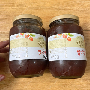 [새상품] 대상 복음자리 딸기잼(국산) 640g 2개 판매합니다.