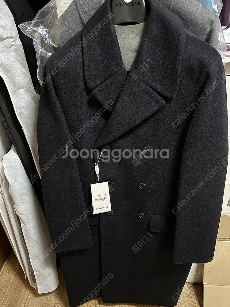 [48] 마마가리 봉코트 다크네이비 22fw--2