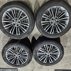 제네시스 EQ900 18인치 휠 타이어세트