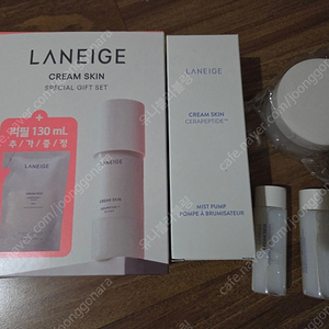라네즈 크림스킨 170ml+130ml+50ml, 펌프, 패드