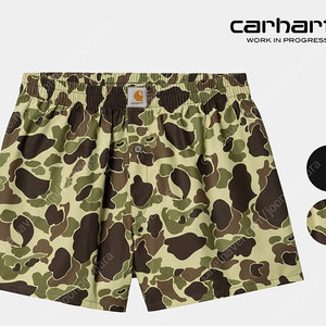 Carhartt WIP cotton boxer M 8만원 (카모,줄무늬) 박서 트렁크 슈프림 스투시 팔라스