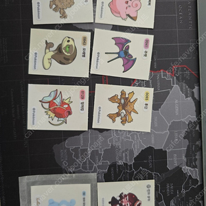 포켓몬빵 띠부씰 6장 일괄 = gs25반택포 4,800원