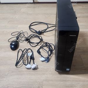 삼성 정품PC (모델명 db400s6b) 슬림 데스트탑PC 판매 <i5-6500, RAM 12GB, SSD 250GB, HDD 500GB> + 각종 케이블들 + 마우스 + 삼