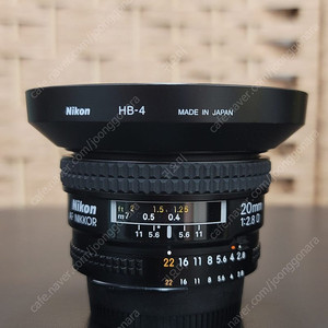니콘/정품 af 20mm f2.8d ​