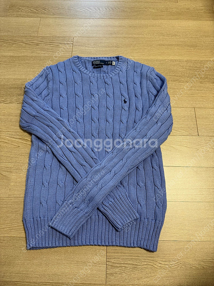 폴로 랄프로렌 여성용 슬림핏 크루넥 스웨터 M사이즈--2