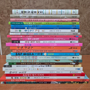 웅진 책가방 필독서 1,2학년 팔아요~(전25권,새책수준,택포44,000원)