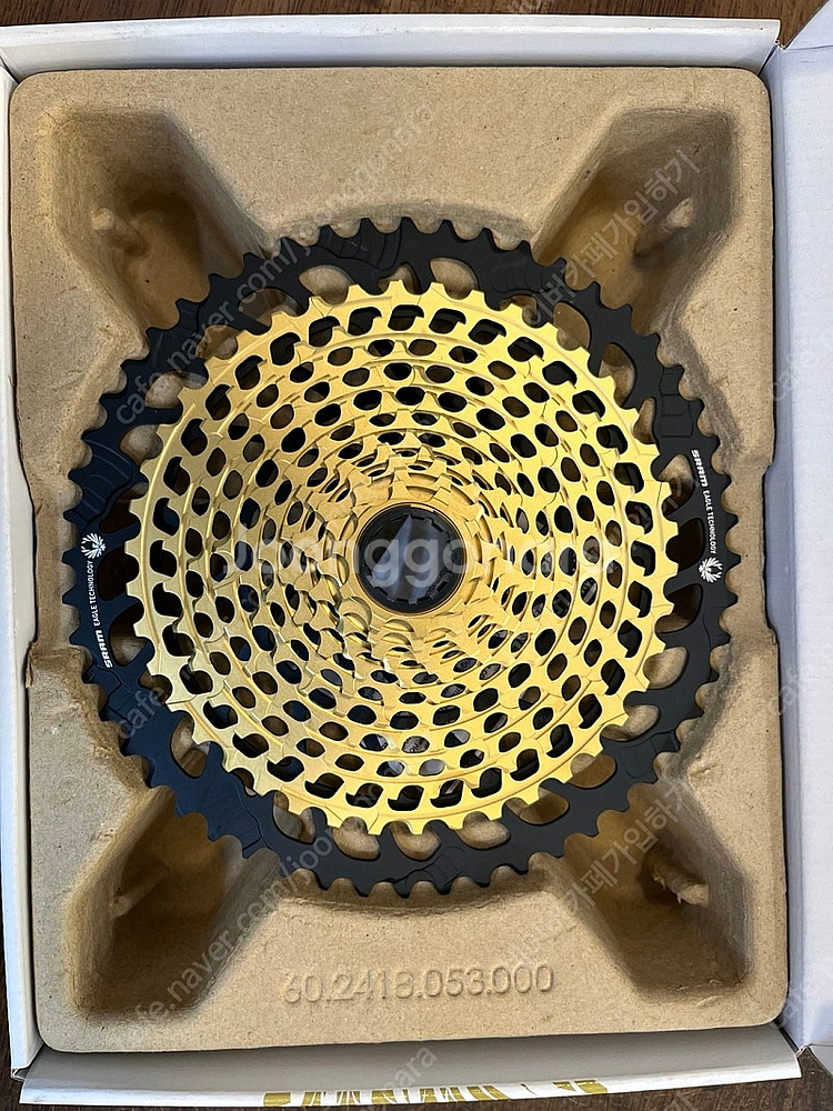스램 XX1 스프라켓 카세트 52T 골드 최상급 미사용--0