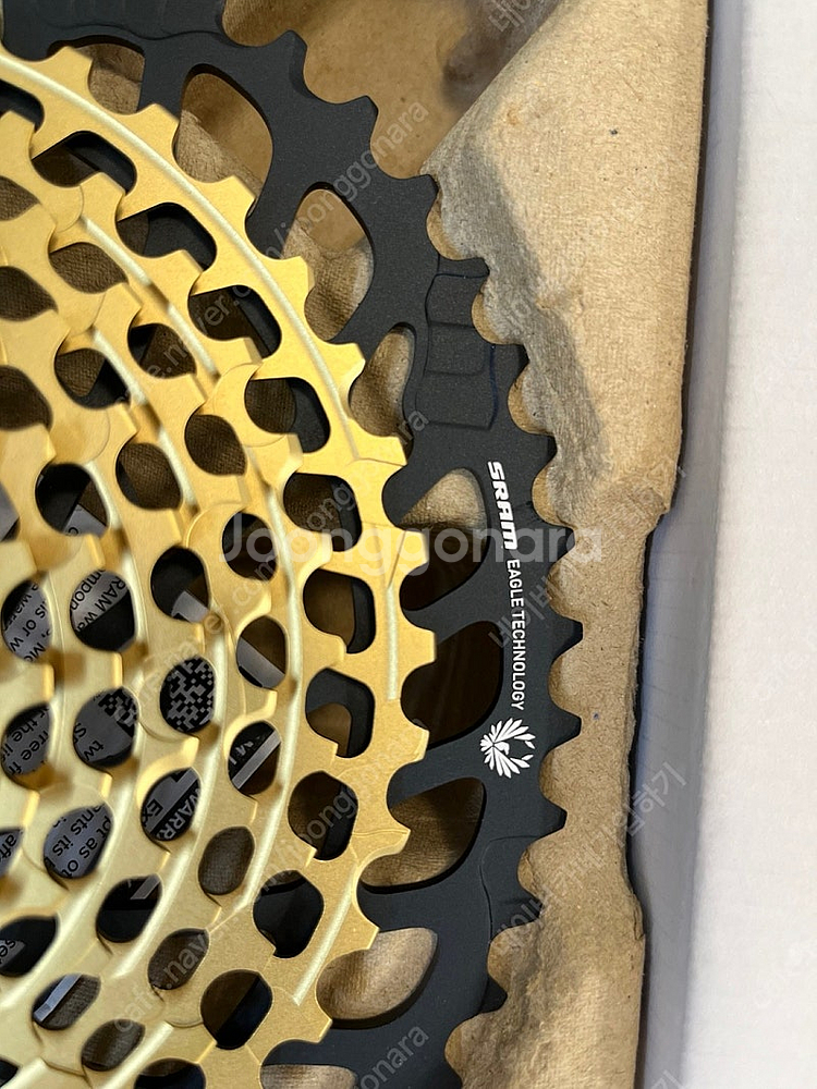 스램 XX1 스프라켓 카세트 52T 골드 최상급 미사용--2