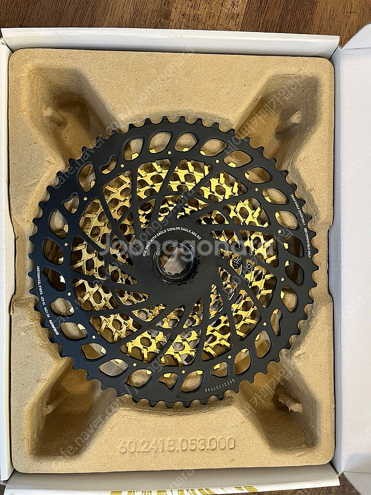 스램 XX1 스프라켓 카세트 52T 골드 최상급 미사용--3