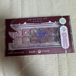 클리오 아이팔레트 20 매화빛댕기 국가유산청콜라보