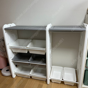 미루 아기옷장행거 수납함