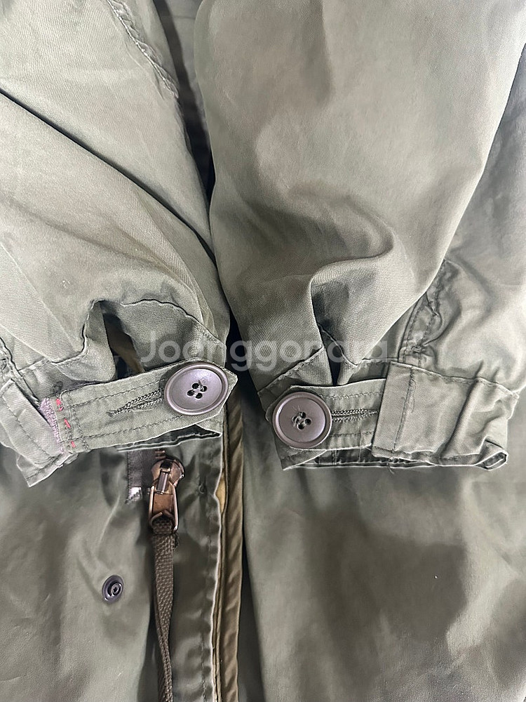 오리지날 개파카 m65 피쉬테일 필드자켓 카본힐 미듐--5