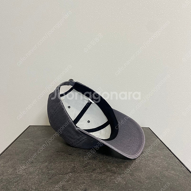 슈프림 피그먼트 워시드 그레이 에스로고 S로고 볼캡 모자--6