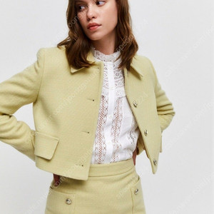 마쥬 트위드 셋업 (한섬 마인 타임 랑방 더캐시미어)