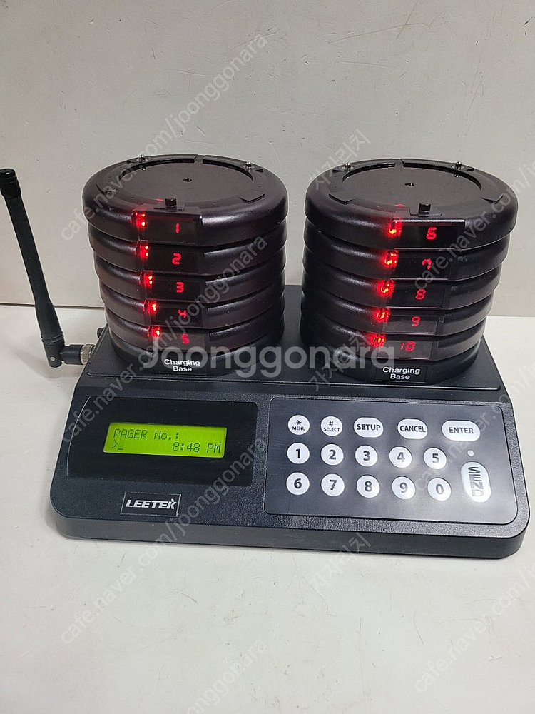 리텍진동벨 G3 카페용 팝니다 10개 세트--1