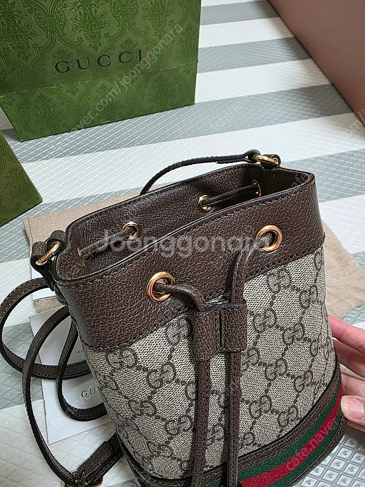 구찌 오피디아 미니 버킷백--2