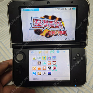 닌텐도 3ds xl 블루 포켓몬뱅크, 무버, 오메가루비 추가게임 택포20만원