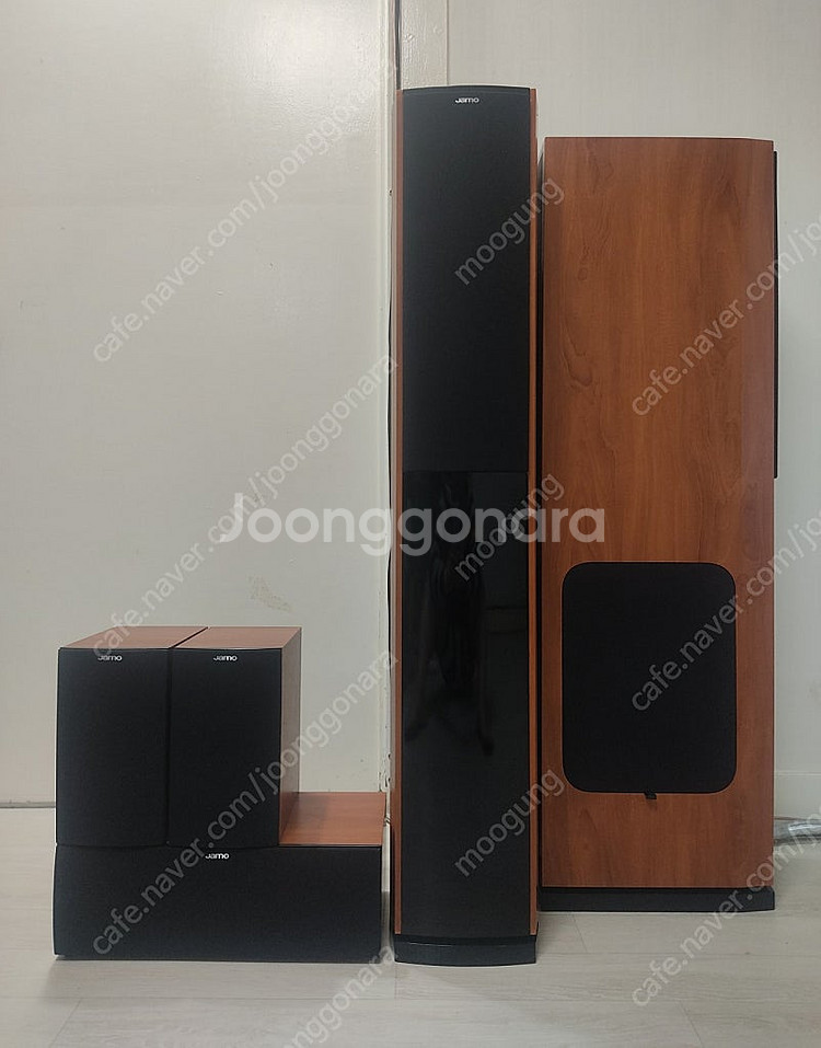 야모 jamo 5.1채널 스피커 (서브우퍼X) 홈시어터--2