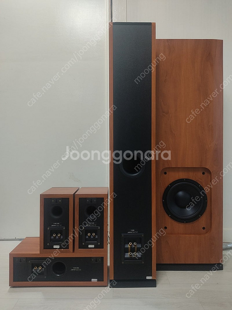 야모 jamo 5.1채널 스피커 (서브우퍼X) 홈시어터--0