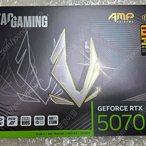조텍 GAMING 지포스 RTX 5070 Ti AMP Extreme Infinity D7 16GB 미개봉 새제품