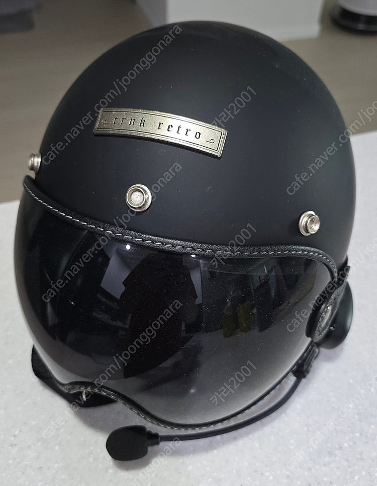 크랭크 레트로 반모 헬멧 판매합니다. 이미지