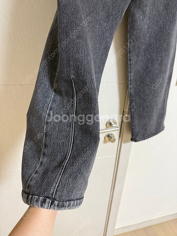 구호24년 데님 청바지 와이드핏 2사이즈--2