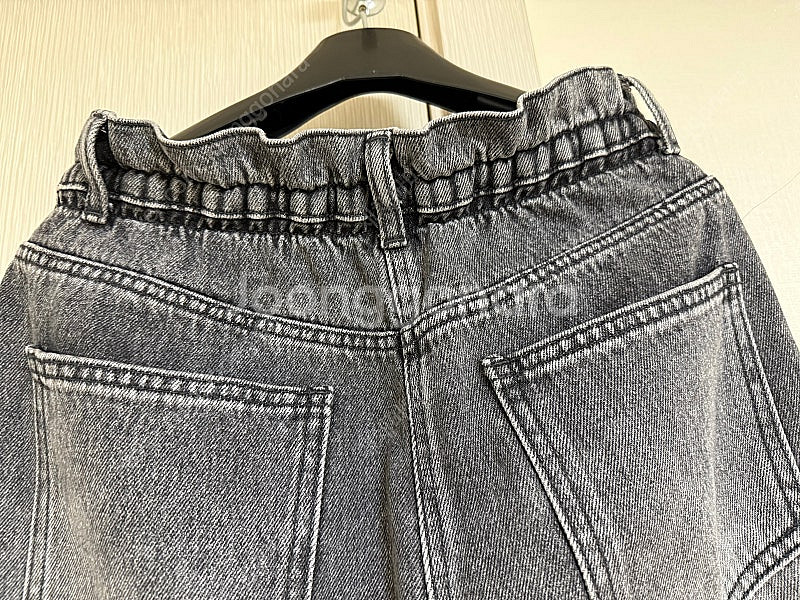 구호24년 데님 청바지 와이드핏 2사이즈--3