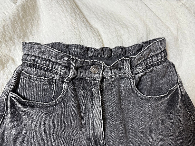 구호24년 데님 청바지 와이드핏 2사이즈--4