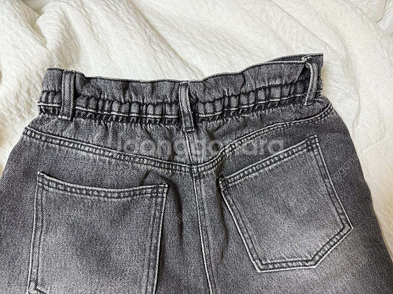 구호24년 데님 청바지 와이드핏 2사이즈--5