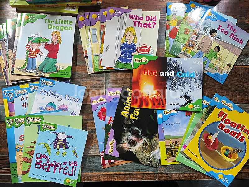 옥스포드 리딩트리 한솔 정품 1~3단계 40권--0