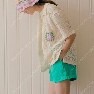 보카바카 레이스 셔츠 가디건 Avery Half Sleeve Shirt