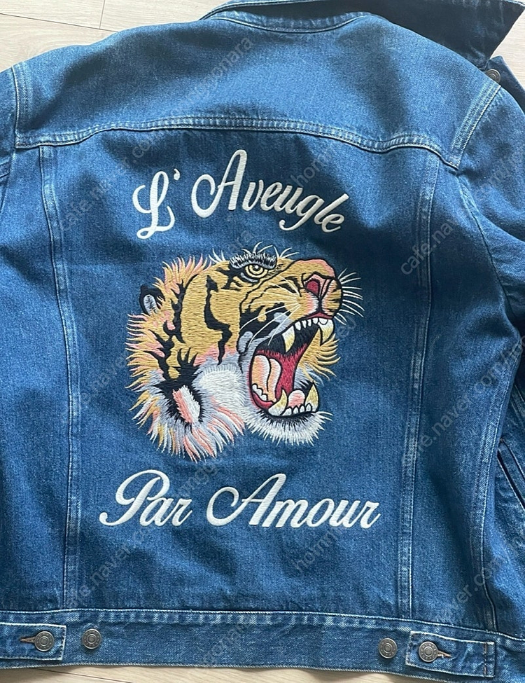 구찌 타이거 청자켓--5