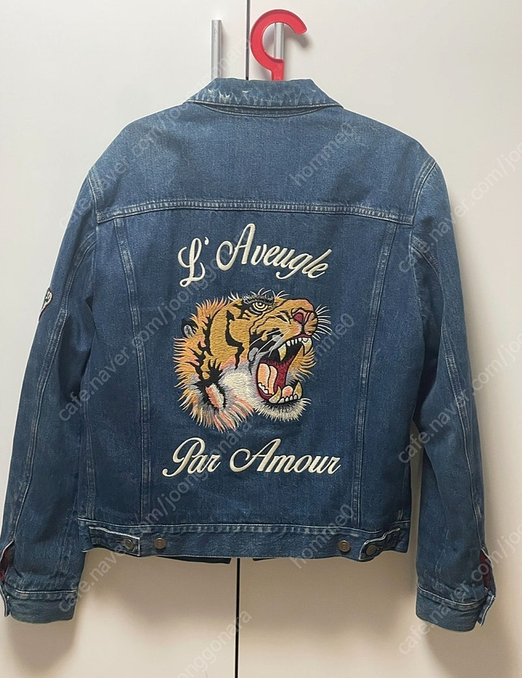 구찌 타이거 청자켓--7