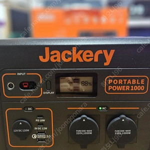 캠핑/차박 필수템! Jackery(잭커리) 포터블 파워 1000 (상태 거의새것)
